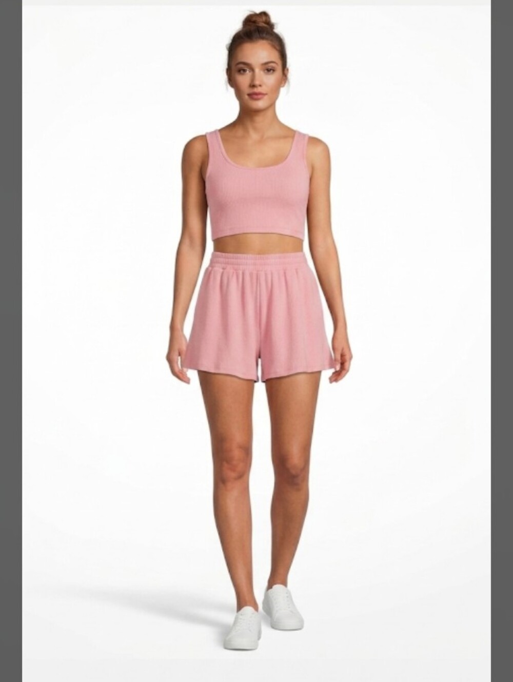 Capella 2 Piece Peach Top & Shorts Set‎ Size Medium NWT
